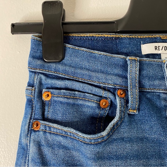 RE/DONE 90s Ultra High Rise Ankle Crop Jeans - Picture 7 of 15